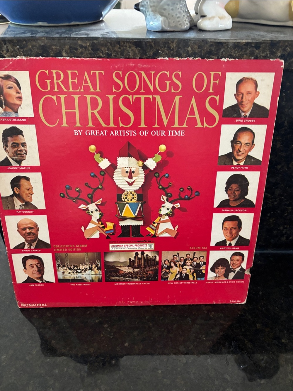 Great Songs of Christmas Vinyl Album 1966